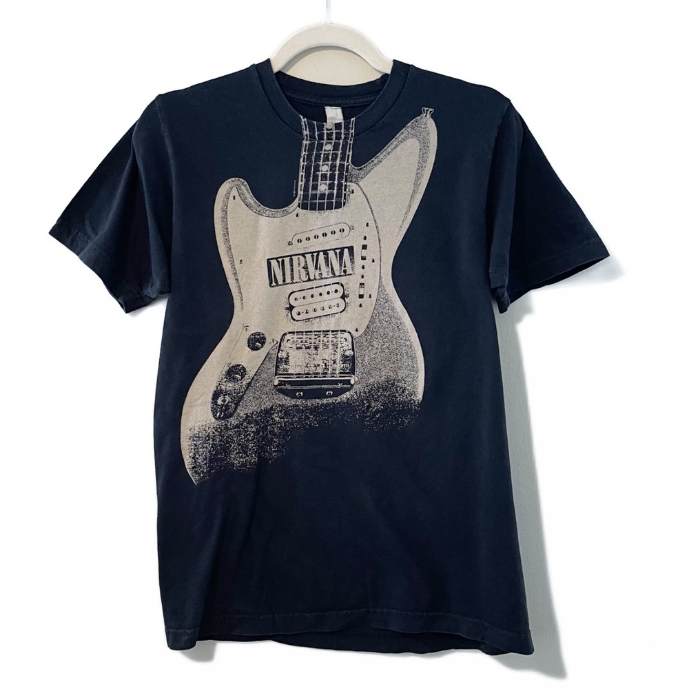 Vintage 2005 | Nirvana Guitar Crewneck Tee
